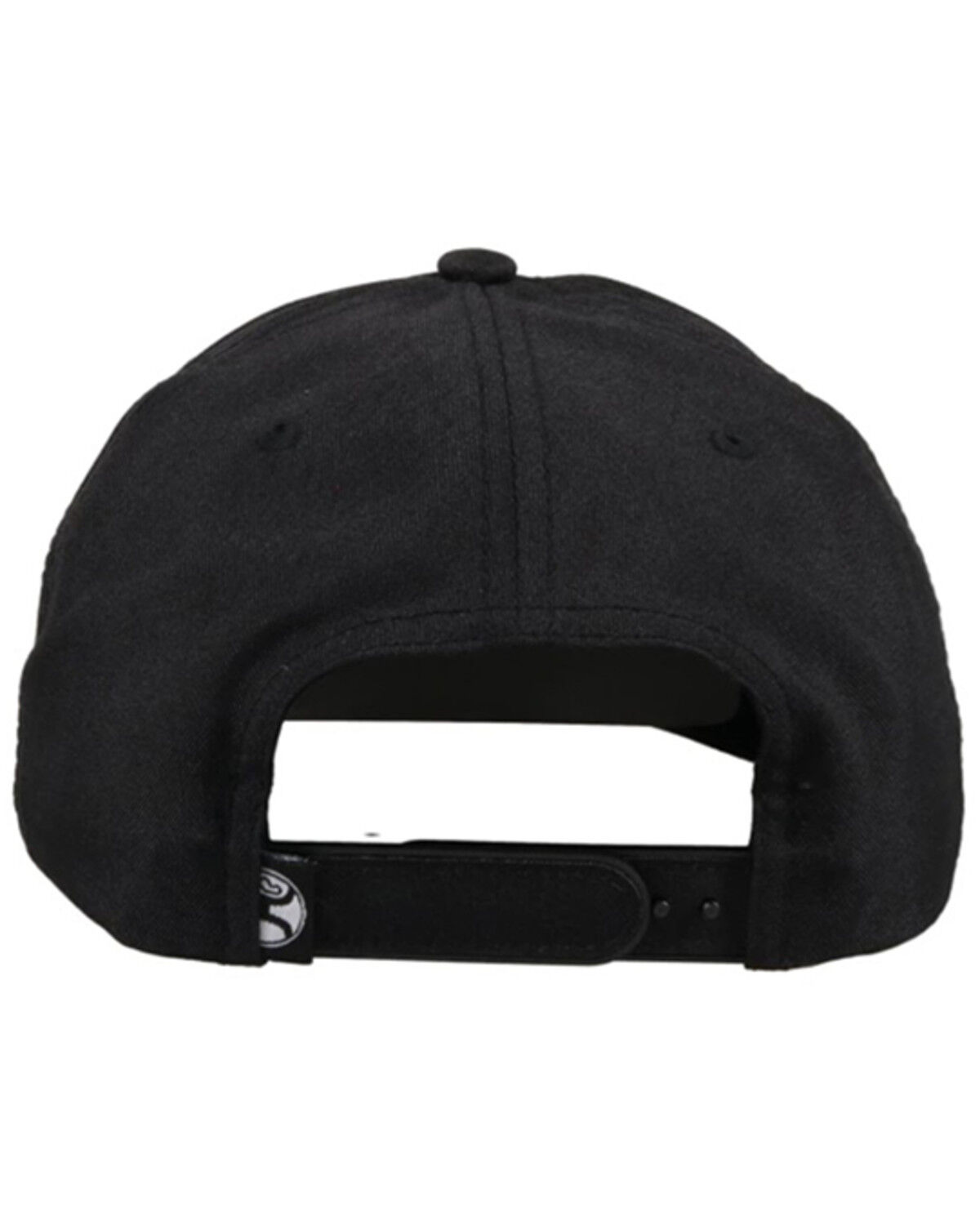 Image #2 - Hooey Men's Solid Classic Logo Embroidered Trucker Cap, Black, hi-res