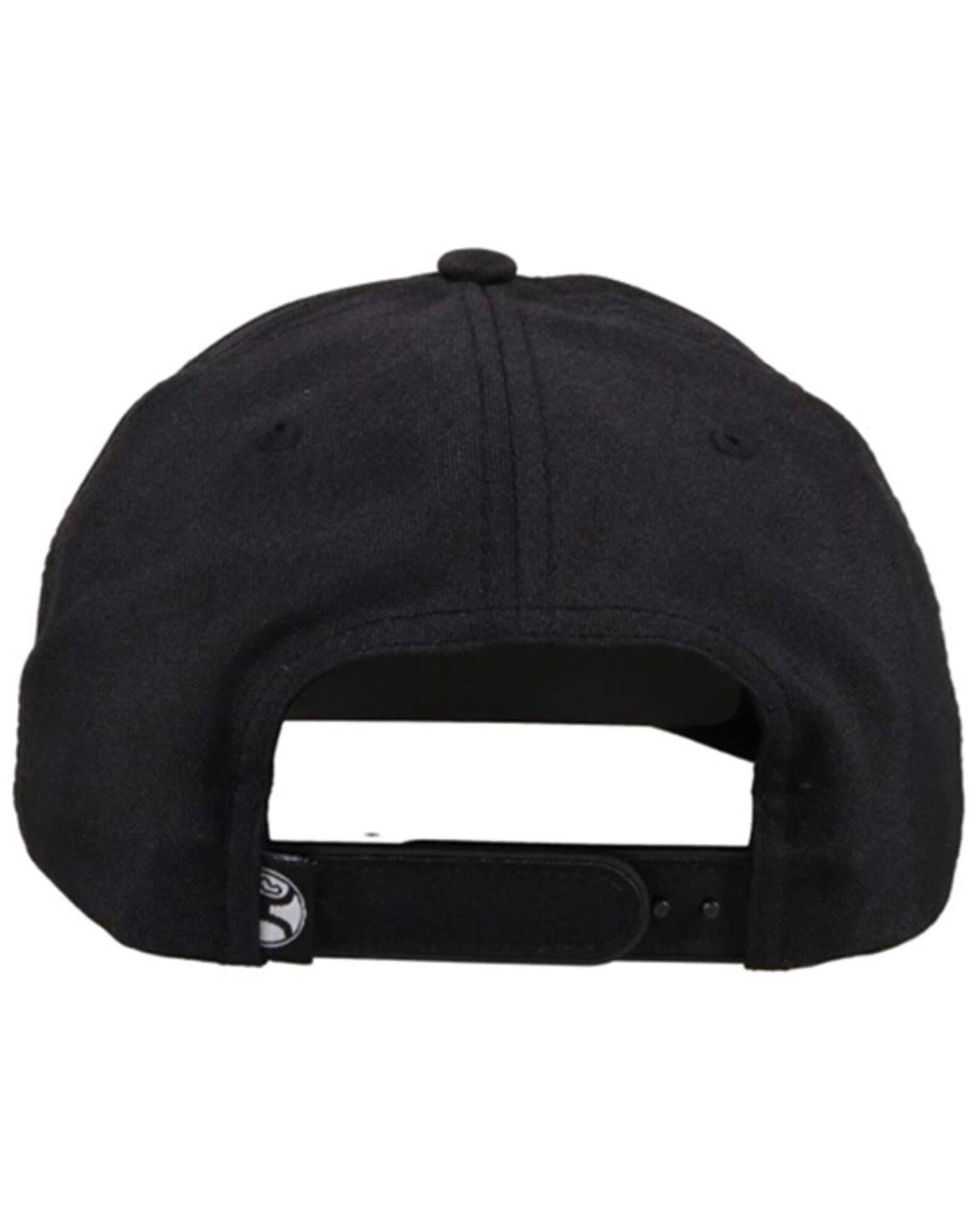 Image #2 - Hooey Men's Solid Classic Logo Embroidered Trucker Cap, Black, hi-res