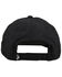 Image #2 - Hooey Men's Solid Classic Logo Embroidered Trucker Cap, Black, hi-res