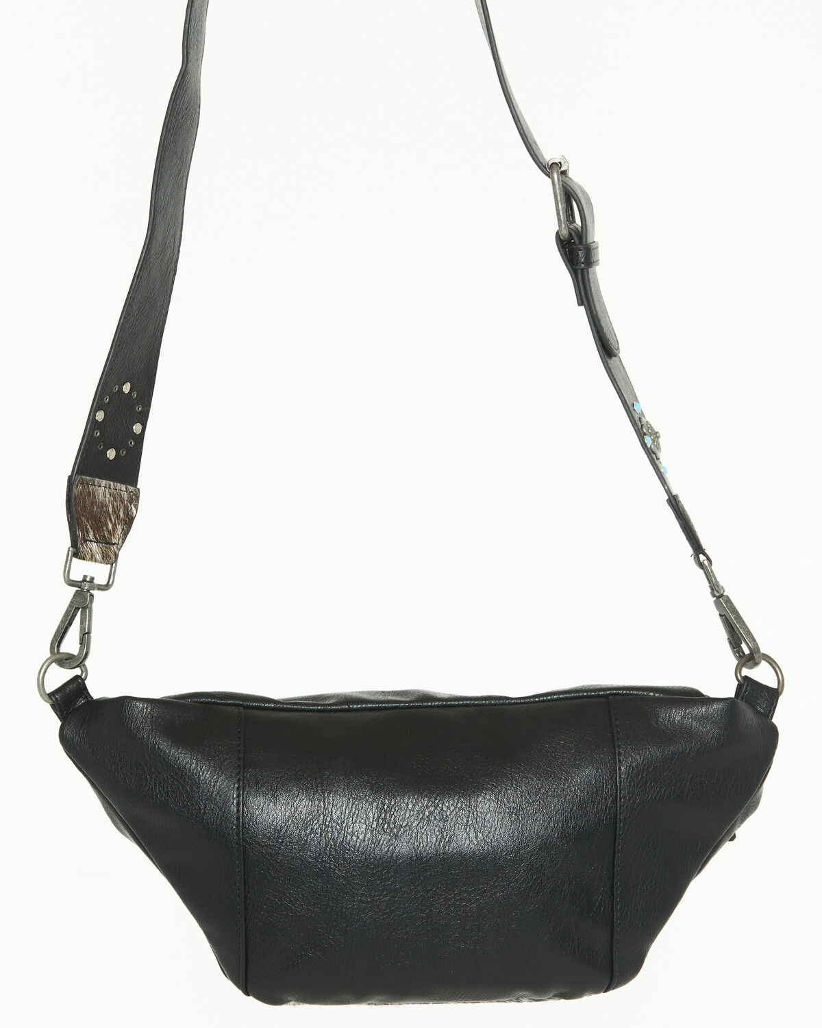 Image #3 - Shyanne Women's Winslow Hairon Concho Sling Bag, Black, hi-res
