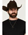 Image #1 - Cody James Men's Two-Toned Textured Cross Necklace, Multi, hi-res
