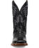 Image #4 - El Dorado Men's Crunch Western Boots - Broad Square Toe, Black, hi-res