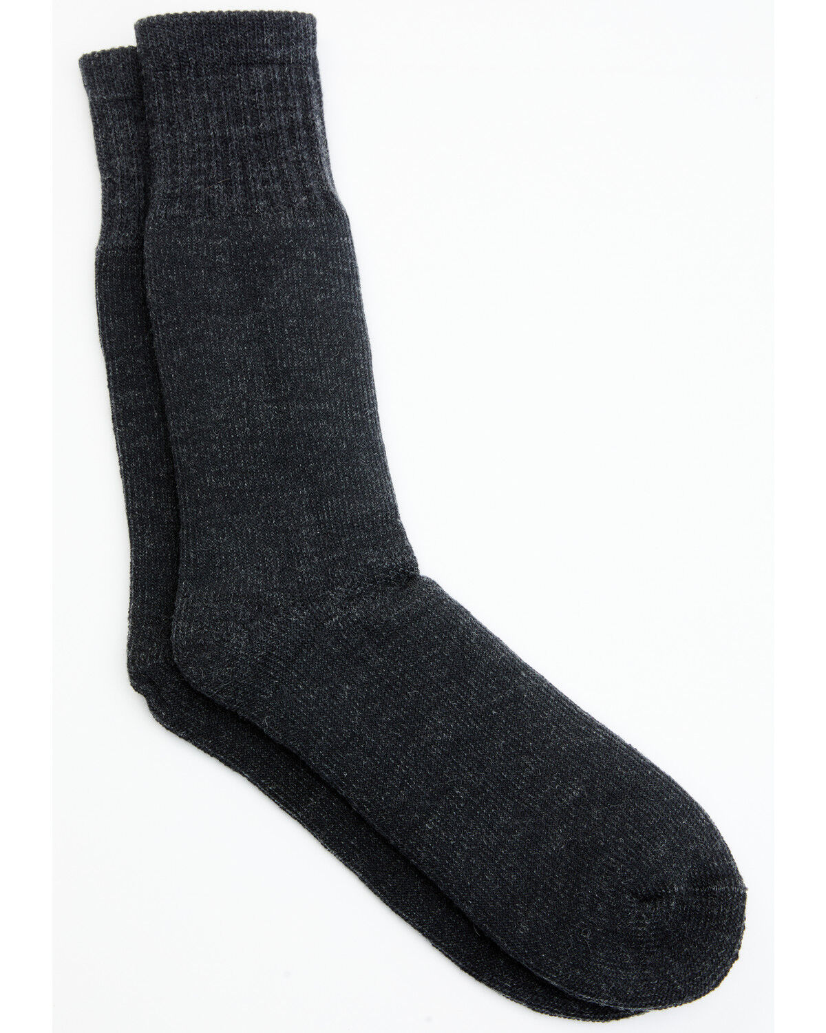 Image #1 - Cody James Men's Dark Gray Wool Boot Sock, Dark Grey, hi-res
