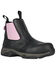 Image #1 - Moxie Traders Women's Angel Pull-On Slip Resistant Work Boots - Composite Toe, Black, hi-res