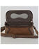 Carroll Co Women's Brown Baroness Maddi Makeup Carryall , Distressed Brown, hi-res