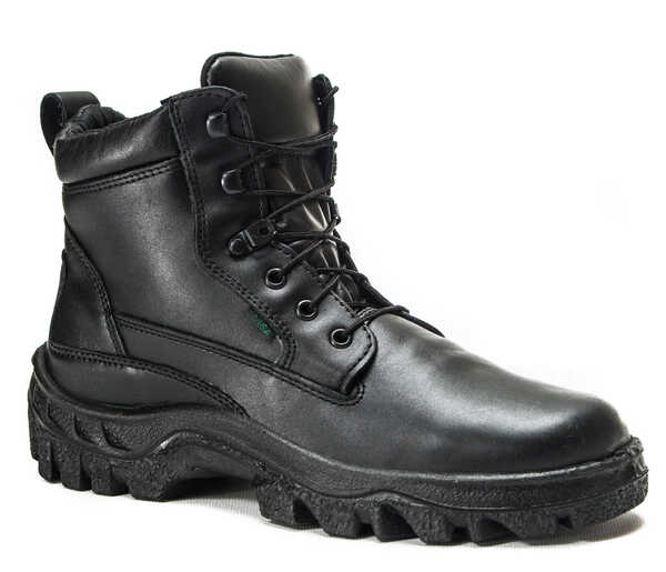 Image #1 - Rocky Men's TMC Duty Boots USPS Approved - Soft Toe, Black, hi-res