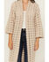 Image #3 - Shyanne Women's Solid Open Knit Duster, Beige, hi-res