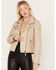 Image #4 - Mauritius Leather Women's Christy Scatter Star Leather Jacket , Black/white, hi-res
