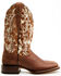Image #2 - Dan Post Women's Clarabelle Western Boots - Broad Square Toe, Brown, hi-res