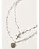 Image #3 - Shyanne Women's Cross & Heart Layered Jewelry Set, Silver, hi-res