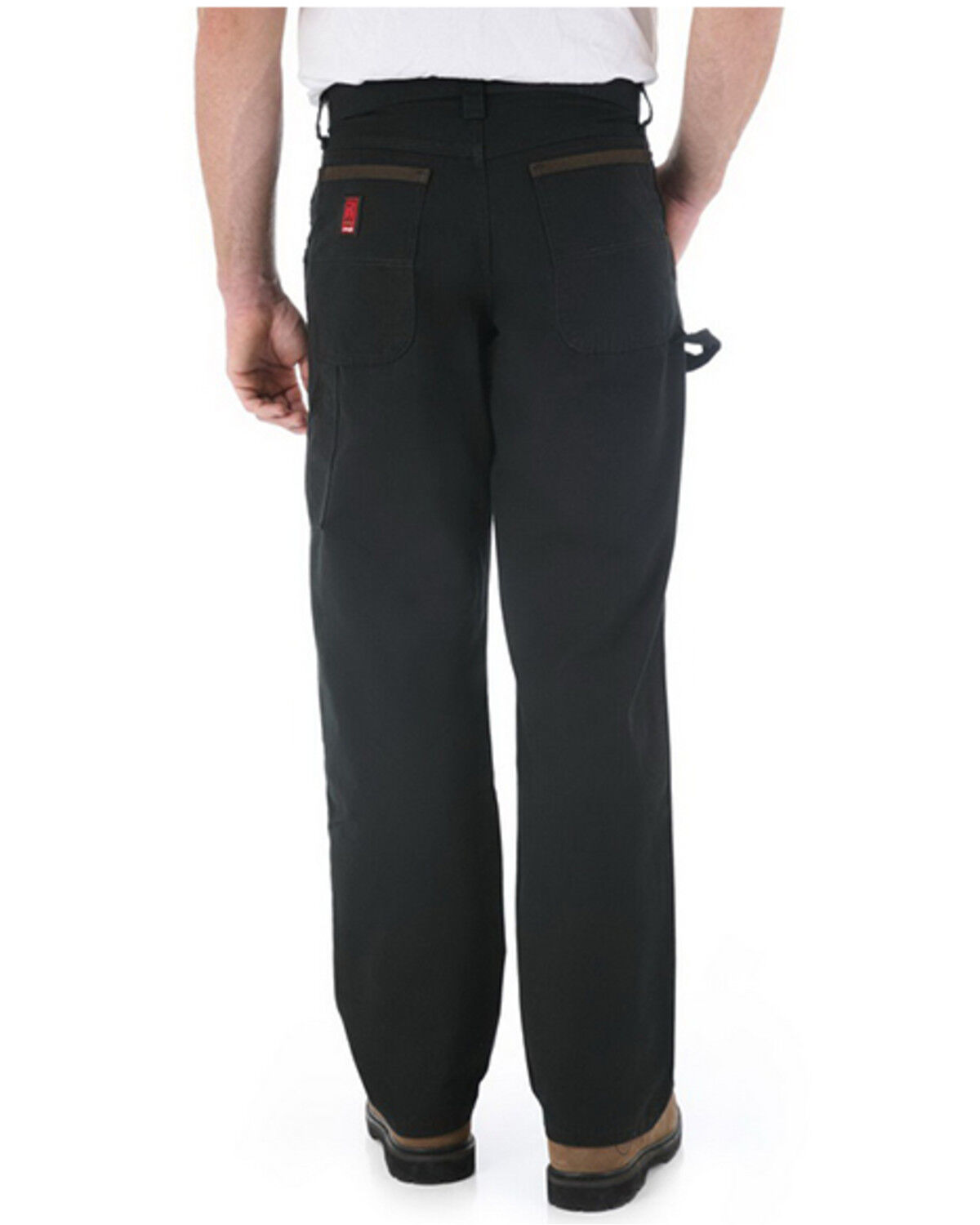 Image #2 - Wrangler Men's Rugged Wear® Carpenter Jeans, Black, hi-res