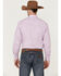 Resistol Men's Branferd Long Sleeve Button Down Western Shirt , Purple, hi-res