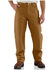 Image #1 - Carhartt Men's Loose Fit Firm Duck Double-Front Utility Work Pant , Brown, hi-res