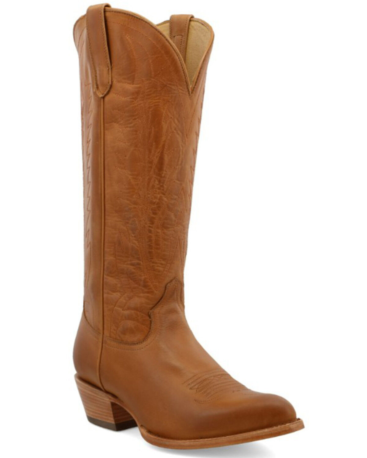 Image #1 - Black Star Women's Eden Western Boots - Round Toe, Cognac, hi-res