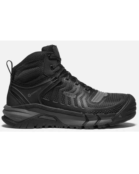 Image #2 - Keen Men's Kansas City Mid Waterproof Lace-Up Work Boots - Carbon Toe, , hi-res