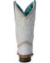 Image #4 - Corral Women's Embroidered Western Boots - Square Toe, White, hi-res