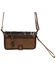 STS Ranchwear Women's Hair On Cowhide Crossbody Wallet , Black, hi-res