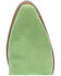 Image #6 - Dingo Women's Suede Bandida Western Booties - Round Toe, Moss Green, hi-res