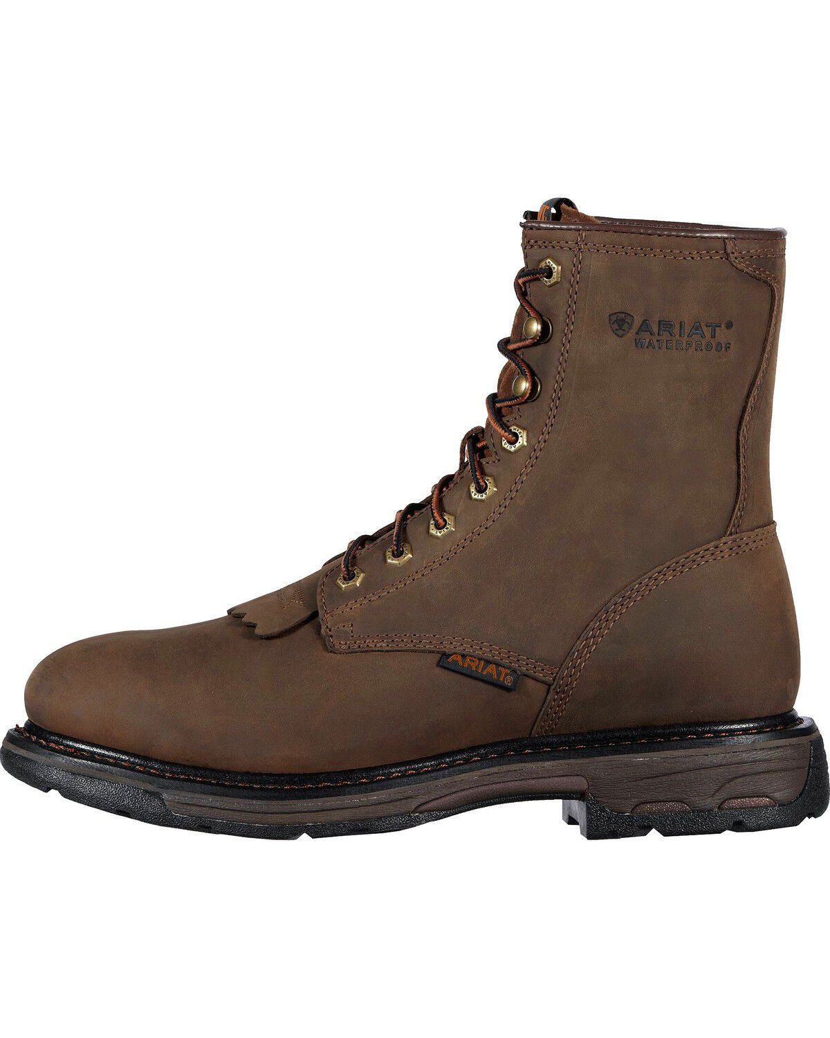 ariat work boots round toe