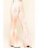 Lee Women's Tie Dye High Rise Flare Jeans , Multi, hi-res