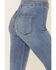 Free People Women's Love Letters Float On Flare Jeans, Blue, hi-res