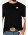 Image #2 - Riot Society Men's Dead Cowboy Short Sleeve Graphic T-Shirt, Black, hi-res