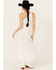 Image #3 - Beyond The Radar Women's Eyelet Midi Skirt , White, hi-res
