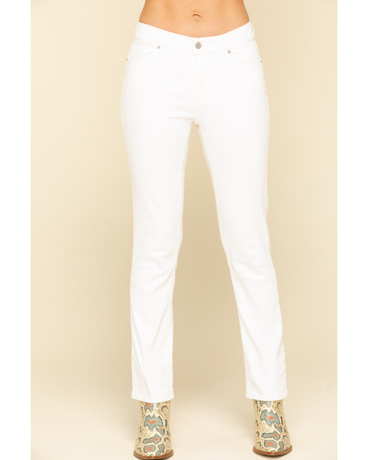 Image #2 - Levi’s Women's Classic Straight Fit Jeans, White, hi-res