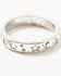 Image #3 - Shyanne Women's Horse Bit Star Ring Set - 5 Piece, Silver, hi-res