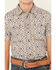 Image #3 - Cody James Boys' High Plains Southwestern Print Short Sleeve Snap Western Shirt, Tan, hi-res