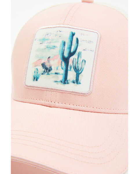 Image #2 - Shyanne Women's Cactus Desert Scene Baseball Hat , Blush, hi-res