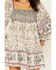 Image #2 - Free People Women's Border Endless Afternoon Long Sleeves Mini Dress , Ivory, hi-res