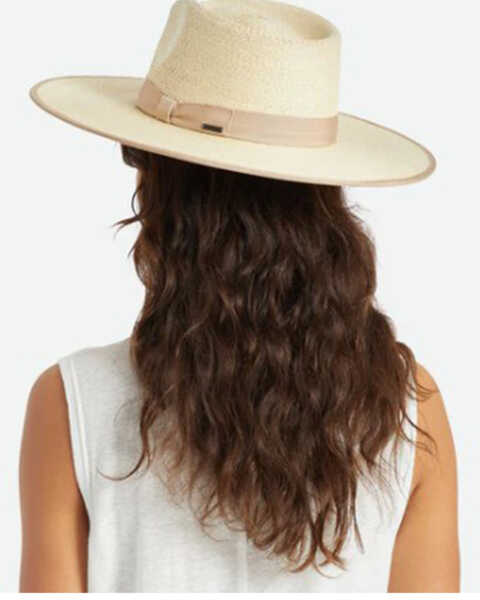Image #1 - Brixton Women's Jo Straw Rancher Hat, Natural, hi-res