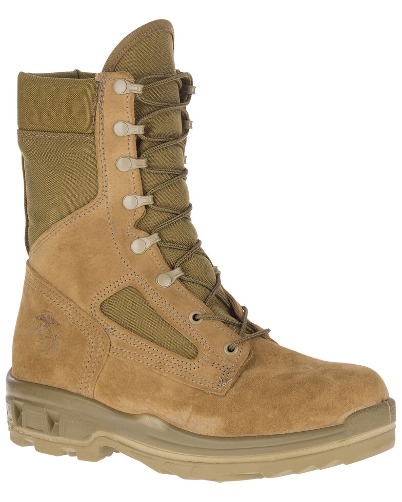 Bates Men's USMC Durashocks Hot Weather Tactical Boots - Soft Toe, Olive, hi-res