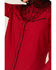 Image #3 - Avalon Women's Embroidered Long Sleeve Snap Western Shirt, Red, hi-res
