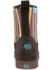 Image #5 - Superlamb Women's Argali Serape 7.5" Suede Leather Pull On Casual Boots - Round Toe, , hi-res