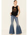 Cut & Paste Women's Country State Of Mind Graphic Tank Top, Black, hi-res