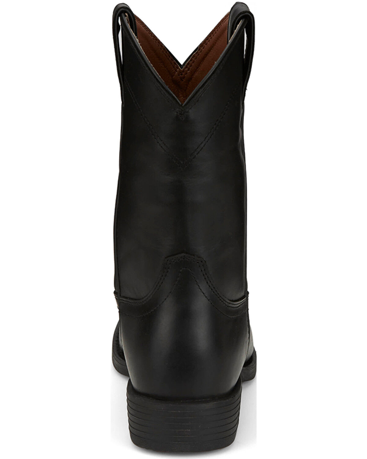 Image #5 - Justin Men's Kiligore Roper Boots - Round Toe, Black, hi-res