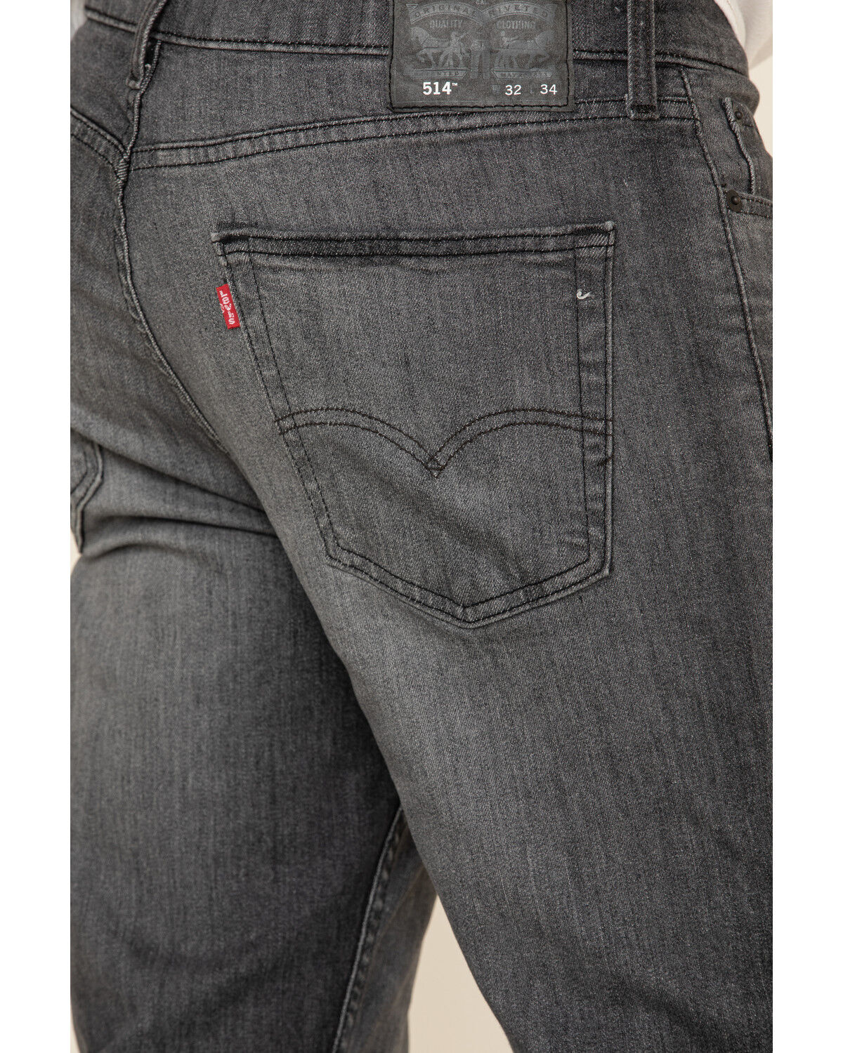 levis 514 gray jeans