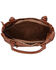 Image #4 - Bed Stu Women's Rockababy Tie Dye Leather Satchel Bag, Tan, hi-res