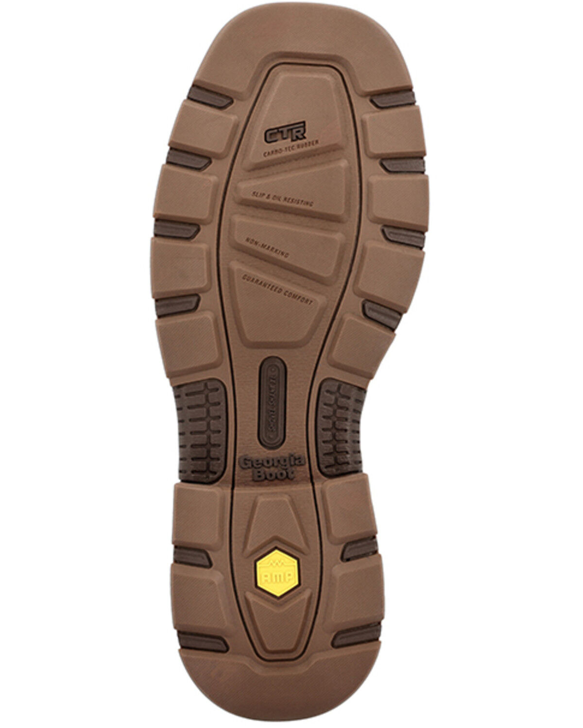 Image #7 - Georgia Boot Men's Carbo-Tec FLX Waterproof Work Boots - Alloy Toe, Brown, hi-res