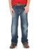 Image #3 - Wrangler 20X Boys' No. 42 Vintage Bootcut Jeans, Blue, hi-res