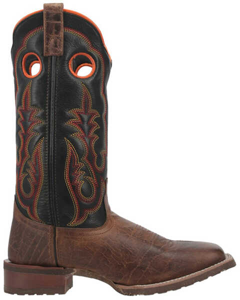 Laredo Men's Isaac Western Boots - Broad Square Toe, Brown, hi-res