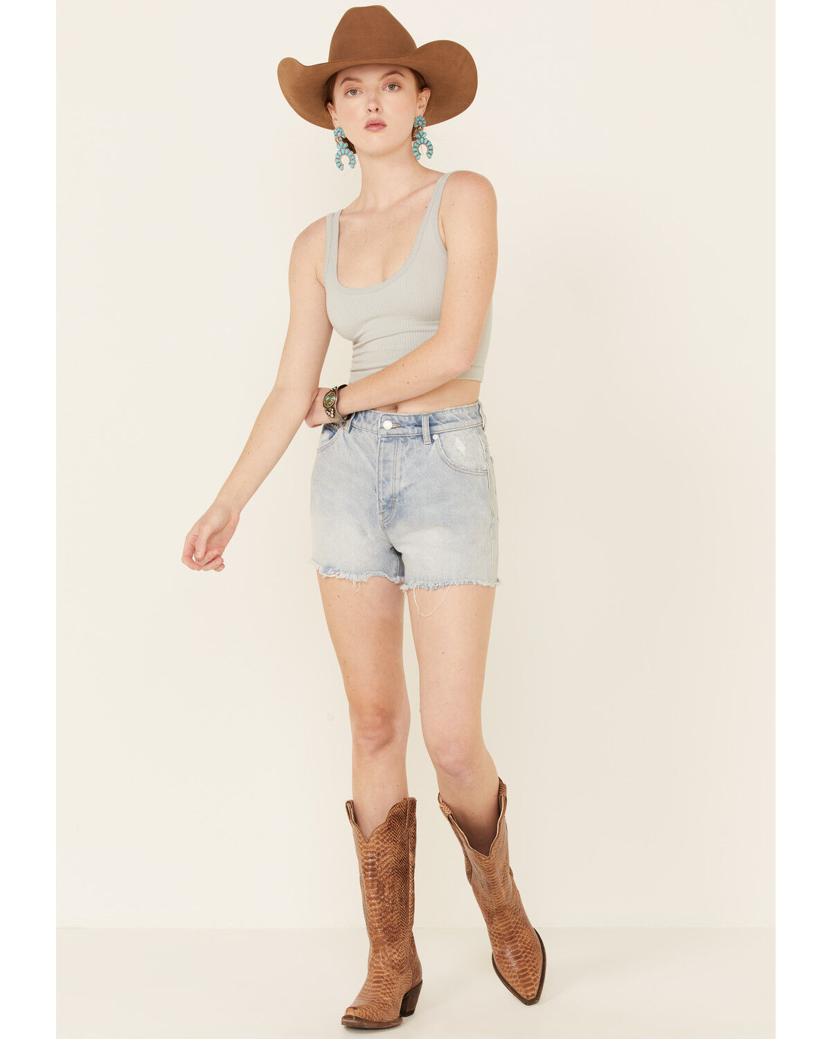 Image #1 - Rolla's Women's Original City Shorts, Blue, hi-res
