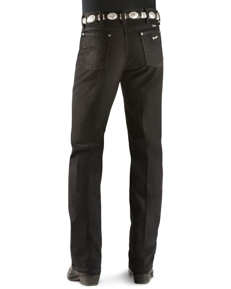 Wrangler Men's 933 Silver Edition Slim Fit Jeans , Black Denim, hi-res