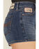 Image #4 - Idyllwind Women's Ellie Patch Dark Wash High Rise Stretch Denim Shorts, Dark Wash, hi-res