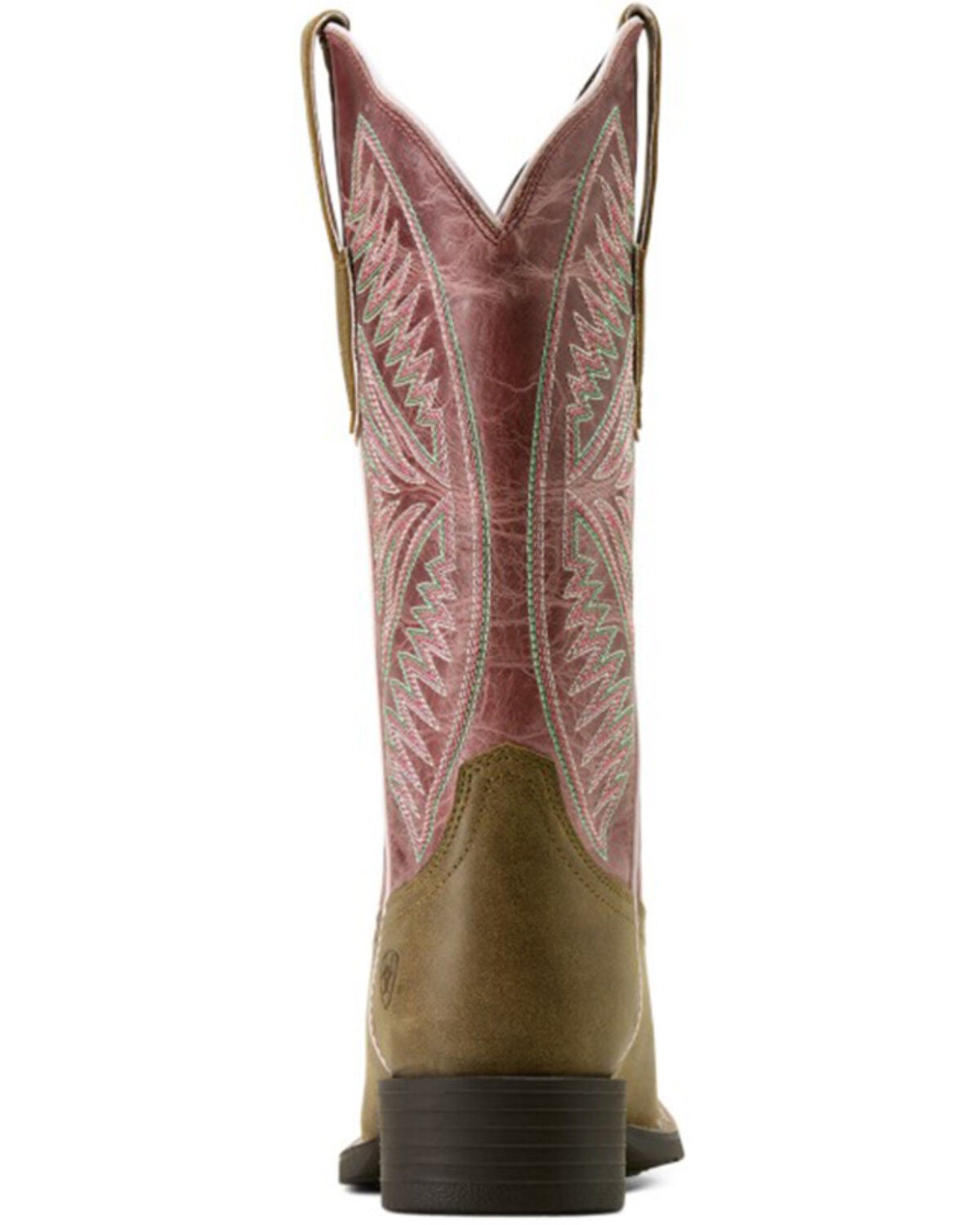 Image #5 - Ariat Women's Round Up Ruidoso Performance Western Boots - Broad Square Toe, Brown, hi-res