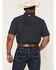 Image #4 - RANK 45&reg; Men's Rodeo Tech 2.0 8 Spec Geo Print Short Sleeve Snap Stretch Performance Shirt, Black, hi-res