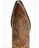 Image #6 - Laredo Men's 12" Fancy Stitch Western Boots - Snip Toe , Tan, hi-res