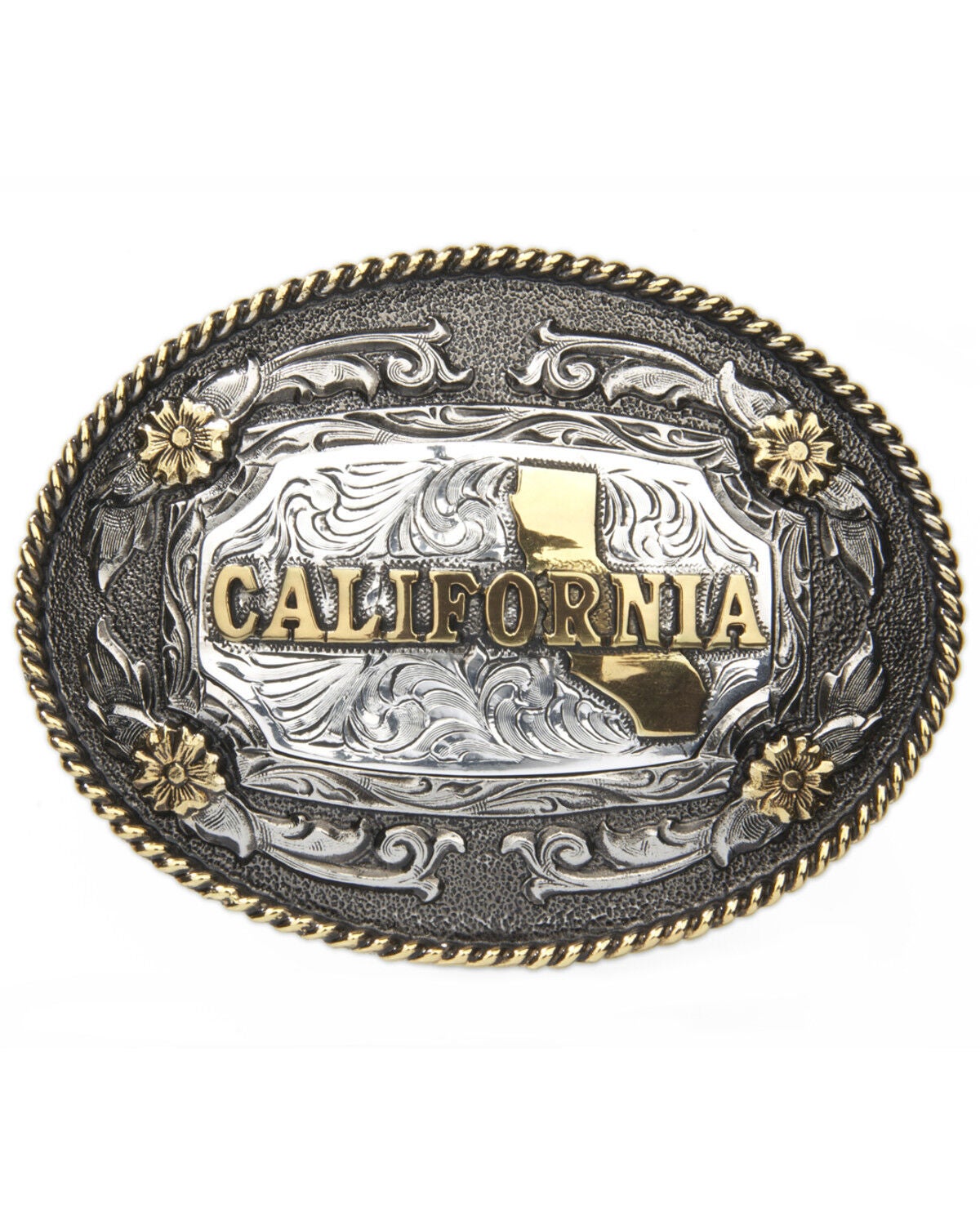 Cody James California Republic Belt Buckle, Multi, hi-res